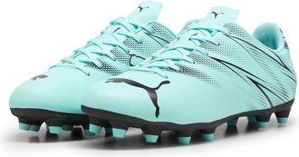 Puma Puma Mens ATTACANTO FG/AG Football Boot, Electric Peppermint-PUMA Black, UK 10