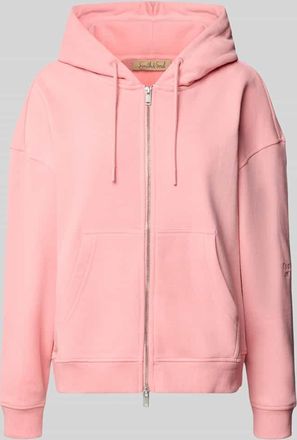 Smith & Soul Oversized Sweatjacke mit Kapuze in Pink, Größe XXL