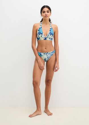 Marc O'Polo Bikini-Hose MARC OPOLO Bohemian Leaf AOP, Damen, Gr. XL (46), N-Gr, multi colour print, Obermaterial: 84% Polyamid, 16% Elasthan, Badehosen Bikini-Hos