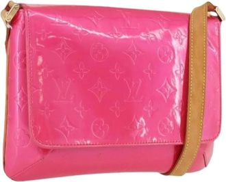 Louis Vuitton Pre-owned Cross Body Bags, female, Pink, Size: ONE SIZE Pre-owned Vernis Patent Shoulder Bag