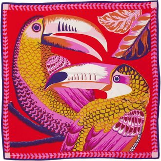 Inou&iuml; Editions Square 65 Toucan Scarf