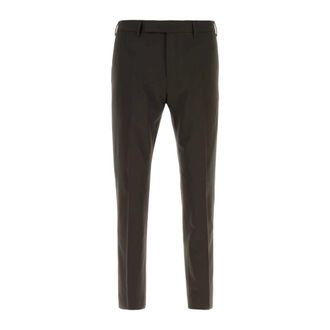 Pantaloni Torino Heren, Broeken, Bruin, Maat: S