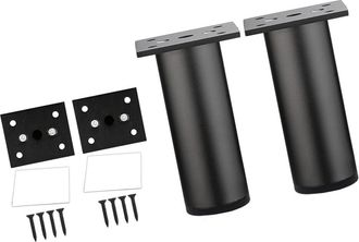 OEM Estructura De Cama Telesc&oacute;pica Ajustable, Soporte De -10 Cm, Color Arena Negra