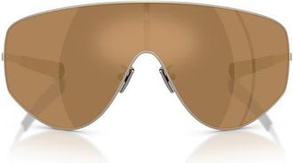 Moncler 45mm Small Pilot Sunglasses in Matte Bronze /Mirror Brown at Nordstrom