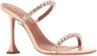 Amina Muaddi Pearlygold Scarpe Con Tacco High Heel Shoes