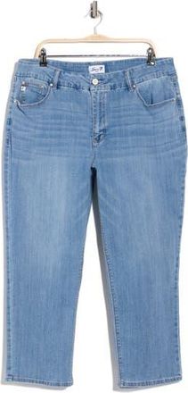 Seven 7 Tummyless Ankle Straight Leg Jeans in Free Spirit at Nordstrom Rack, Size 24W