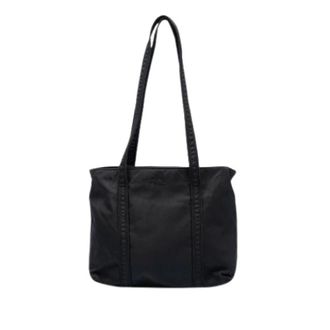 Prada Pre-owned Tote Bags, female, Black, Size: ONE SIZE Pre-owned Nylon Tote Bag