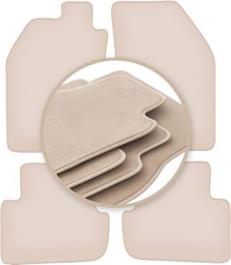 OEM Alfombrillas Beige Premium Para: Saab 9000 Sed&aacute;n 1984-1991