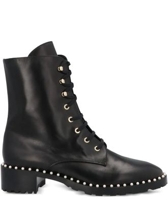 Stuart Weitzman Stivali Allie 40mm - Nero
