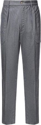 Eleventy Straight Jeans - Heren - Straight fit broeken - Blauw - W33 - Wol - Broeken