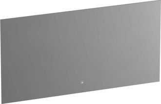 Marcel Breuer Ruby spiegel - 140x70cm - rechthoekig - met indirecte LED-verlichting met dimfunctie en touch-bediening