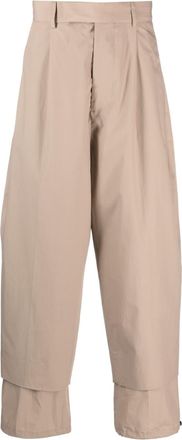 Craig Green tailored cropped trousers - men - Cotton/Viscose - L - Neutrals