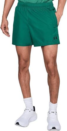 Under Armour Tech Woven 5-inch Shorts Mens Workout Rack Green/Black : 2XL 5, Polyester