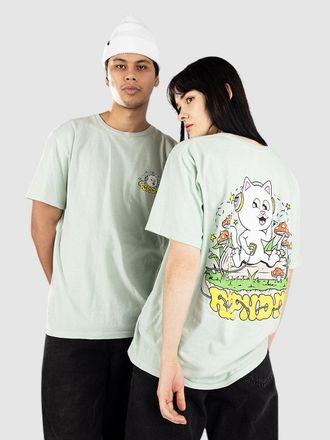 Ripndip Shroom Song T-Shirt sage