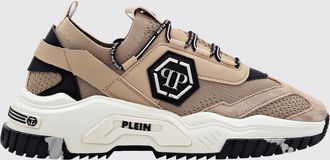 Philipp Plein Sneakers Predator in suede con motivo monogram e suola chunky