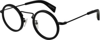 Yohji Yamamoto Black Acetate Glasses (Frames)
