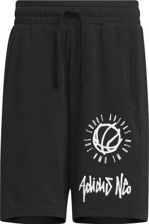 adidas Neo Basketball Shorts Black IA6793
