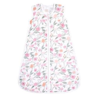 Aden + Anais Boutique Baby Sleeping Bag, 100% Cotton Muslin, Wearable Swaddle Blanket for Girls & Boys, Newborn Sleep Sack, Breathable & Lightweight