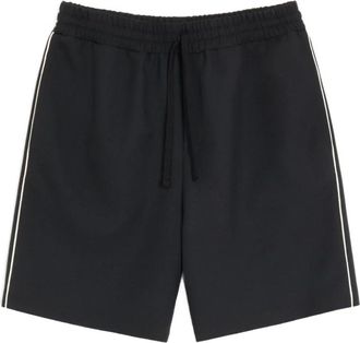 Valentino Garavani Shorts con vita elasticizzata - Nero