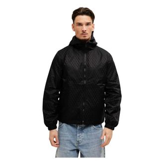 XPLCT Studios XPLCT Studios, Light Jackets, male, Black, Size: S Reverse Windbreaker