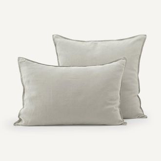 AM.PM Kussensloop in gewassen hennep, Helm