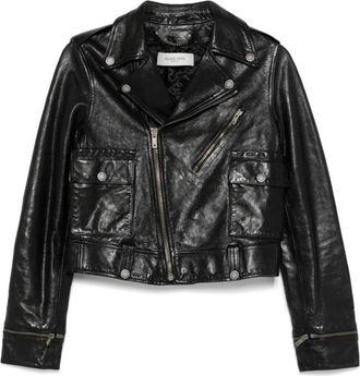 Golden Goose Zwarte Parka voor Vrouwen - Dames - Leren en Su&egrave;de Jassen - Zwart - M - Katoen - Jassen