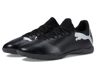 Puma Future 7 Play Indoor Training Soccer Cleats Mens Shoes Puma Black/Puma White : 10.5 D - Medium, Synthetic
