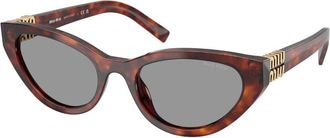 Miu Miu MUA04S 21C40O Womens Sunglasses Tortoiseshell Size 54