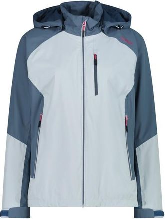 F.lli Campagnolo Ripstop Jacket Zip Hood Regenjacke f&uuml;r Damen | grau