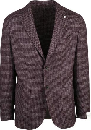 L.B.M. 1911 Hombre, Chaquetas, P&uacute;rpura, Talla: 2XL