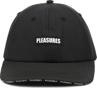 Pleasures logo-embroidered cap - unisex - Nylon - One Size - Black
