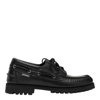 Sebago Schoenen, Heren, Zwart, 43 EU, Leer, Acadia Moccasin