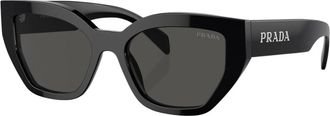 Prada Sunglasses, unisex, Black, Size: 53 MM Butterfly Sunglasses