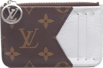 Louis Vuitton Portamonete con zip - Marrone