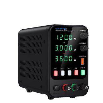 OEM Fuente De Alimentaci&oacute;n De Laboratorio, Salida Ajustable, Caracter&iacute;sticas De Seguridad, 120v 3a Aps1203h