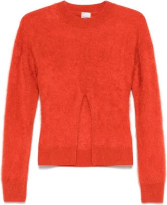 Nanushka Maglione con cut-out - Rosso