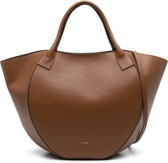 Wandler Mia tote bag - women - Leather - OS - Brown