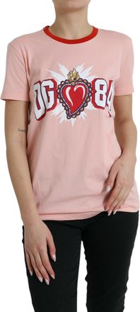 Dolce & Gabbana Dg84 Vurige Hart T-shirt