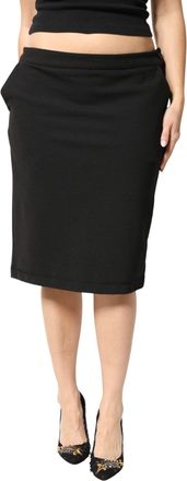Gianfranco Ferre Polyester Pencil Cut Knee Length Women Womens Skirt