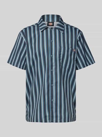 Dickies Freizeithemd mit Brusttasche in Petrol, Gr&ouml;&szlig;e L