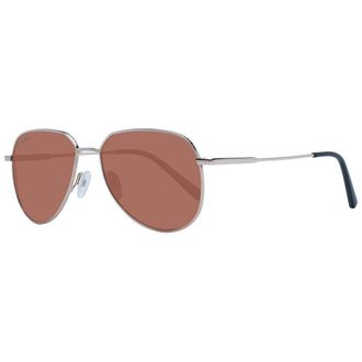 Serengeti Eyewear Aviator Zonnebril Rozen Gouden Metalen Frame