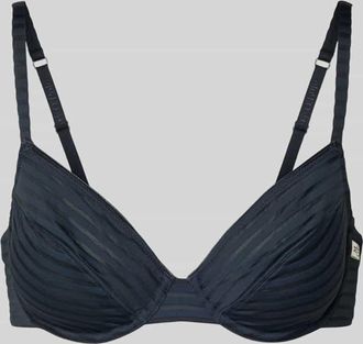 Marc O'Polo BH mit Streifenmuster in Marine, Größe 75B