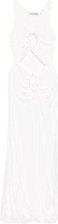 CHRISTOPHER ESBER Abito con anello paisley - Bianco
