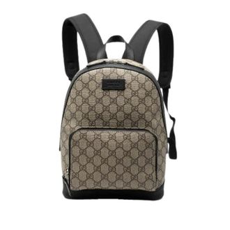 Gucci Pre-owned Backpacks, female, Beige, Size: ONE SIZE Pre-owned Canvas gucci-bags