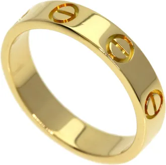 Cartier Yellow Gold (18K) Band Ring (Pre-Owned)