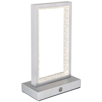 Globo Lighting Samega Lámpara de mesa LED integrada mate LED regulable 2700-4000K con regulador táctil