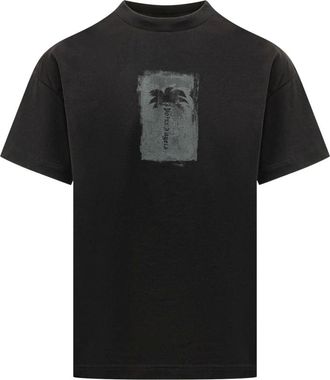 Palm Angels Hombre, Camisetas, Negro, Talla: S