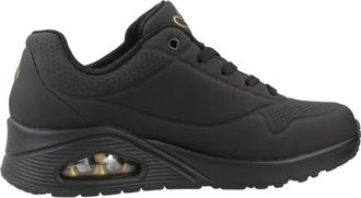 Skechers Gouden Hart Sneakers - Dames - Sneakers - Zwart - 36 EU - Schoenen