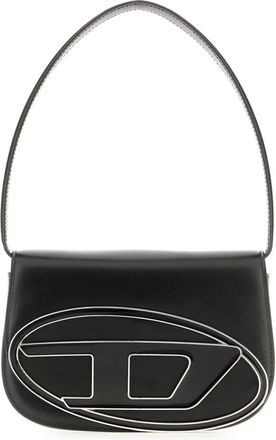 Diesel Tassen, Dames, Zwart, ONE Size, Leer, Handtassen voor Vrouwen