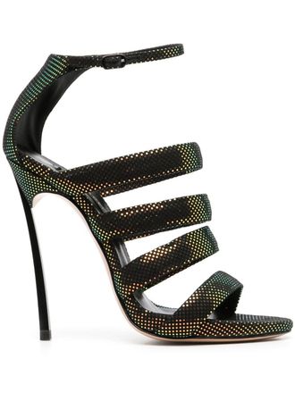 Casadei Sandali Aurora Boreal 130mm - Nero